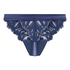 Grace g-streng med høj benudskæring, Blå
