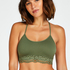Seamless bralette Marine, Gr&oslash;n