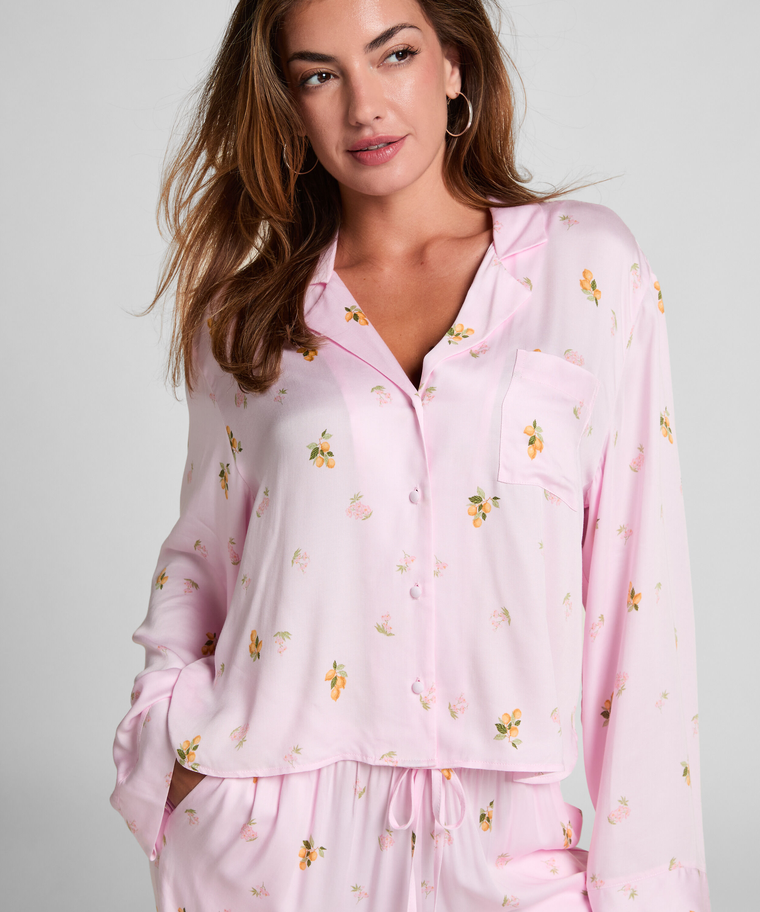 Pyjamas Top, Lyserød