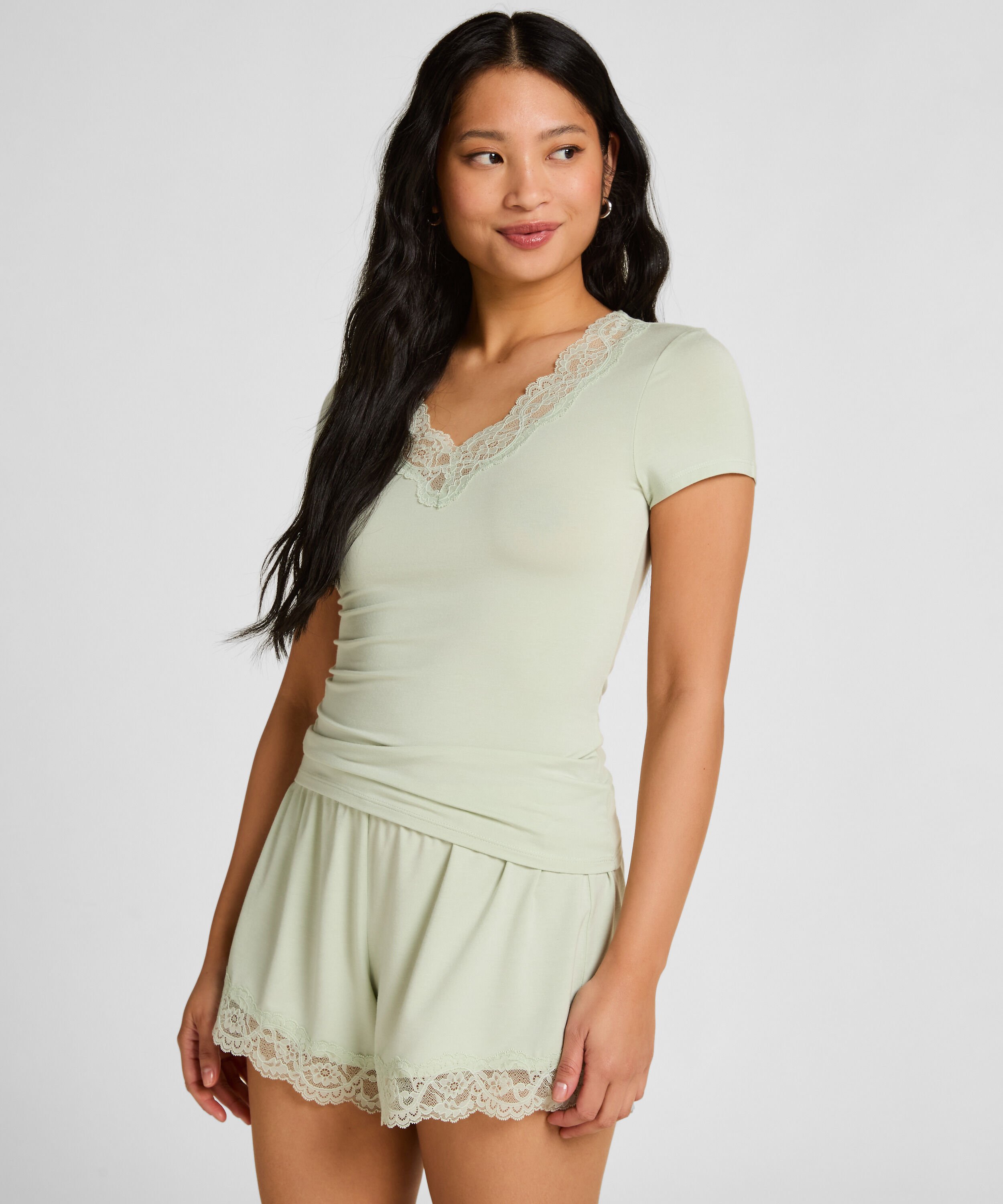 Pyjamas Sæt Nana, Grøn Pyjamas Sæt Nana, Grøn