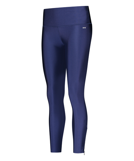 HKMX High Waisted Sportlegging Shine, bl&aring;