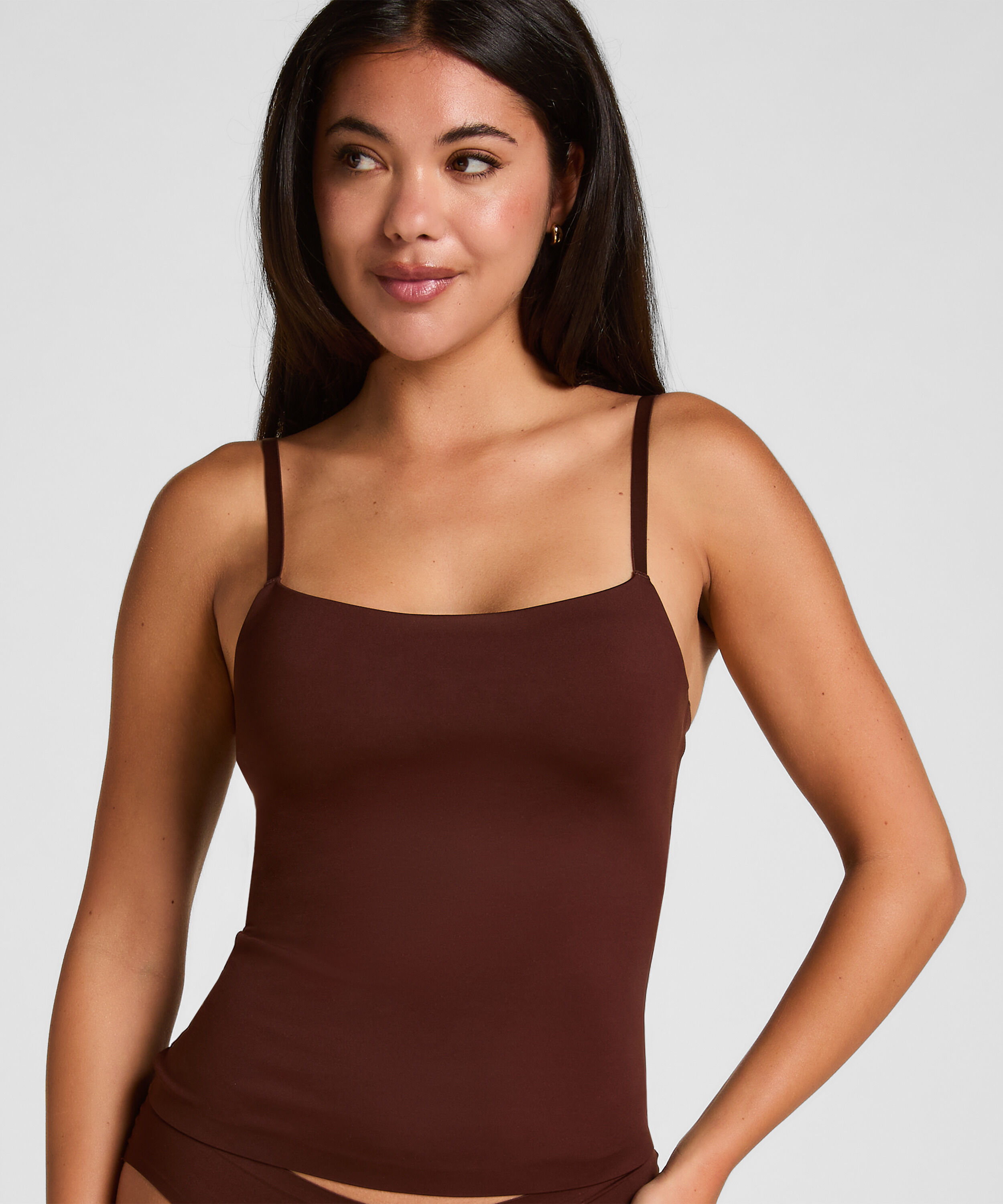 Super Comfort Top, Brun Super Comfort Top, Brun