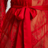 Kimono Allover Lace, rød