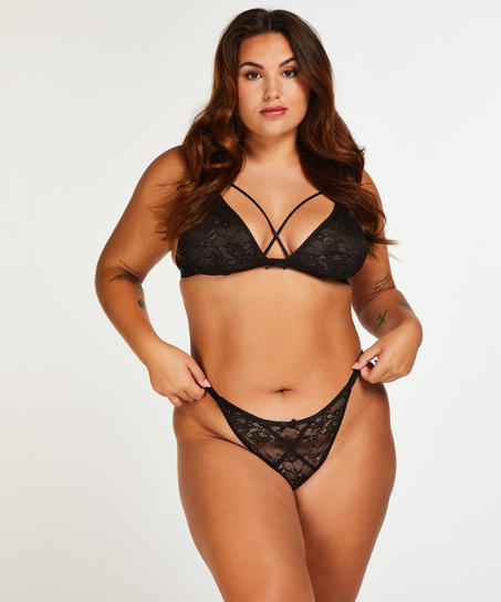 Bralette Corby, Sort