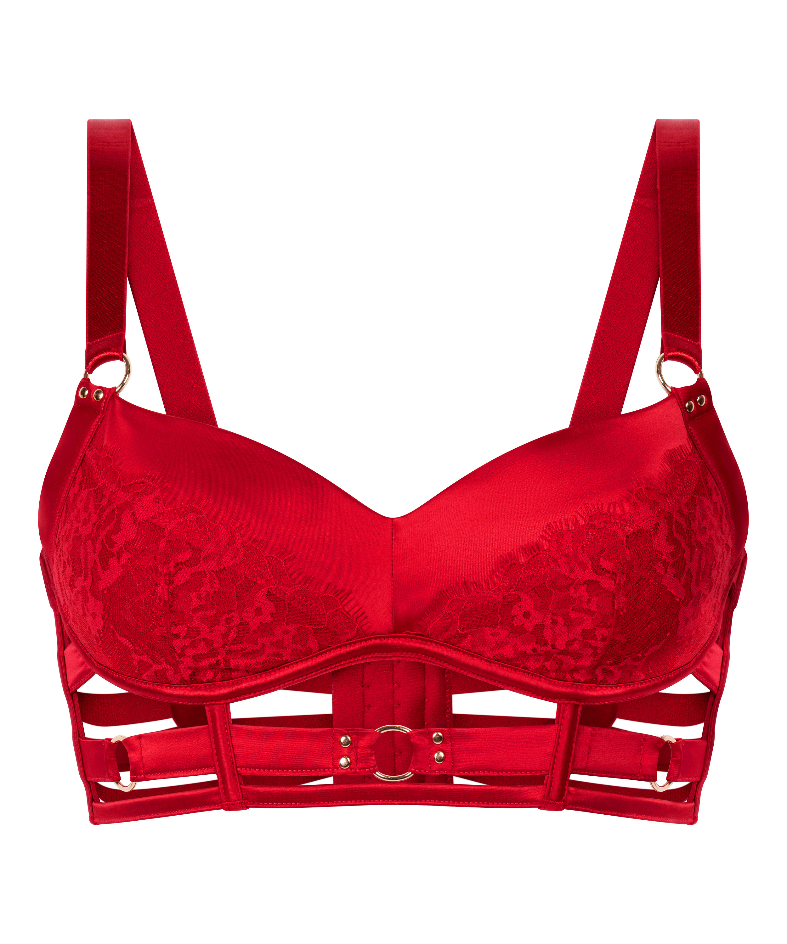 Noeki bralette, Rød, main