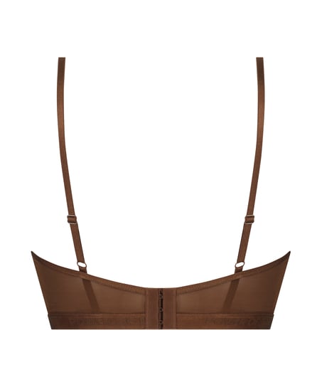 Ikke-polstret longline b&oslash;jle-bh Honey, Brun
