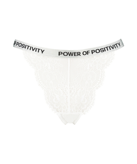 Brasiliansk trusse Honey, Hvid