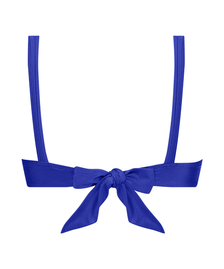 Triangle bikinitop Santorini, Blå