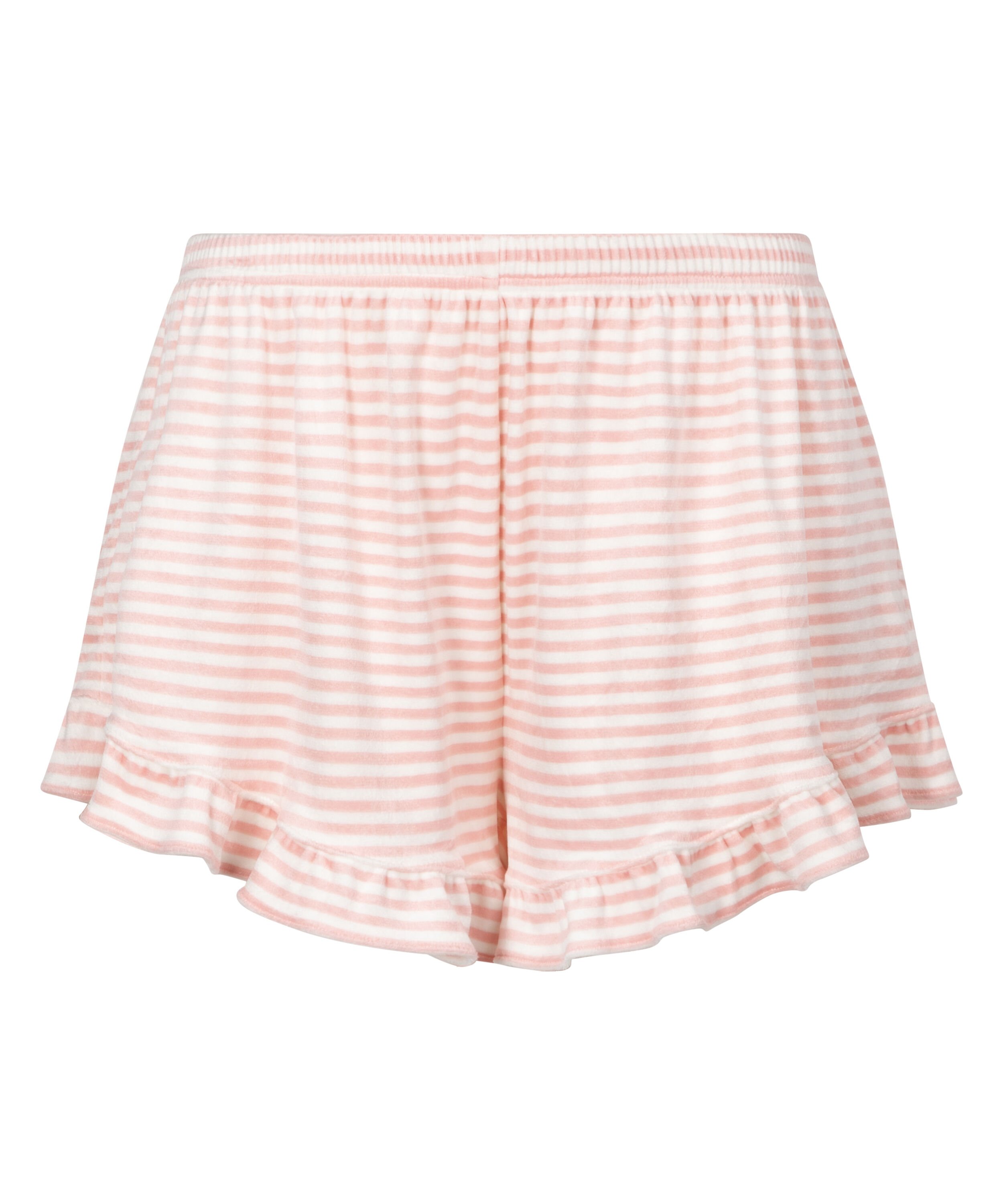 Shorts Velourfl&aelig;se, pink