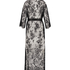 Kimono Allover Lace, Sort