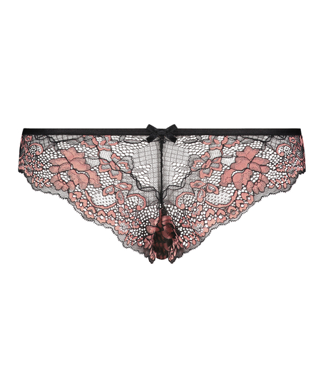 Brasiliansk trusse Halo, sort