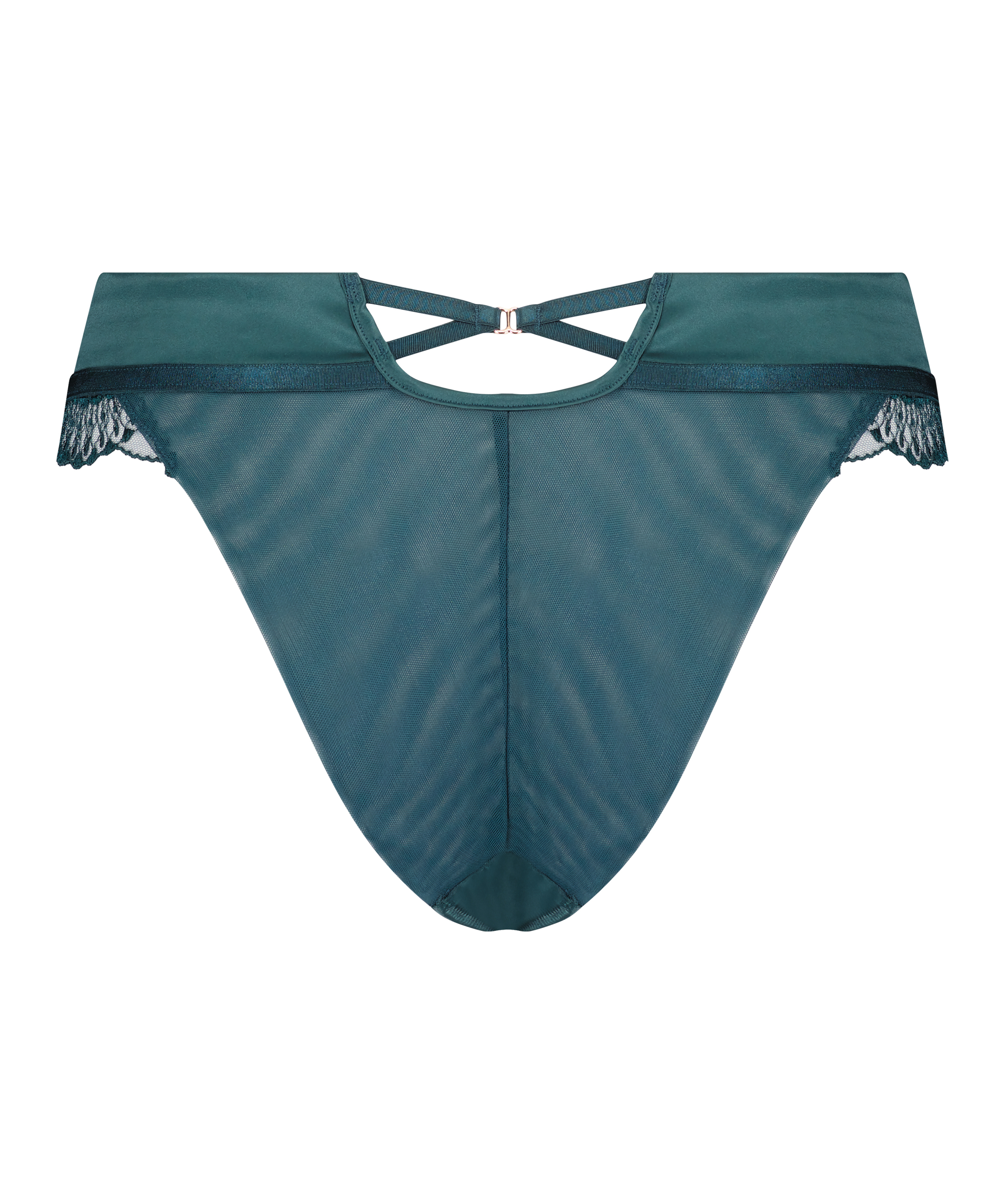 H&oslash;j brasiliansk trusse Christine, bl&aring;, main