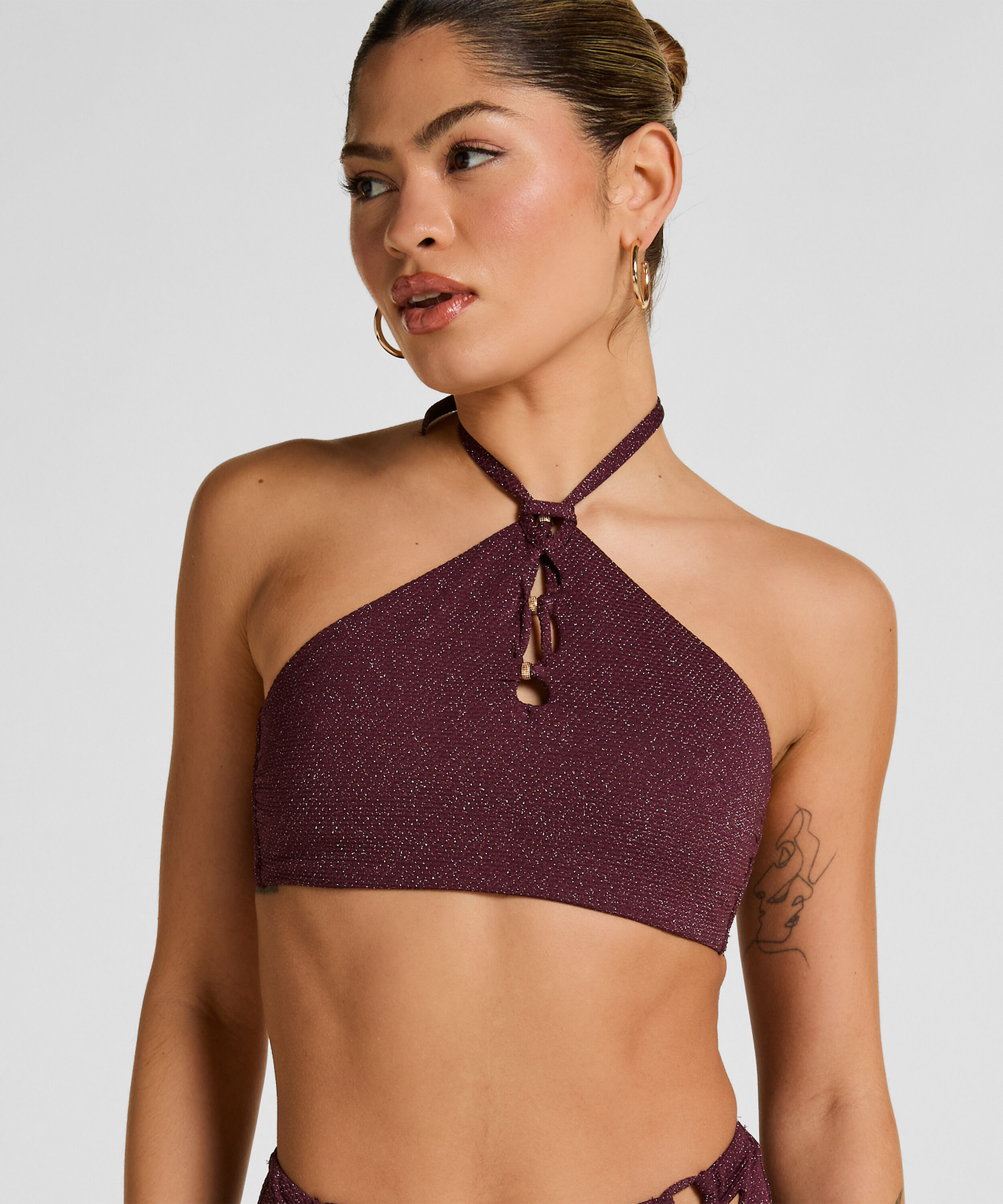 Panama Bikini Top , Lilla Panama Bikini Top , Lilla