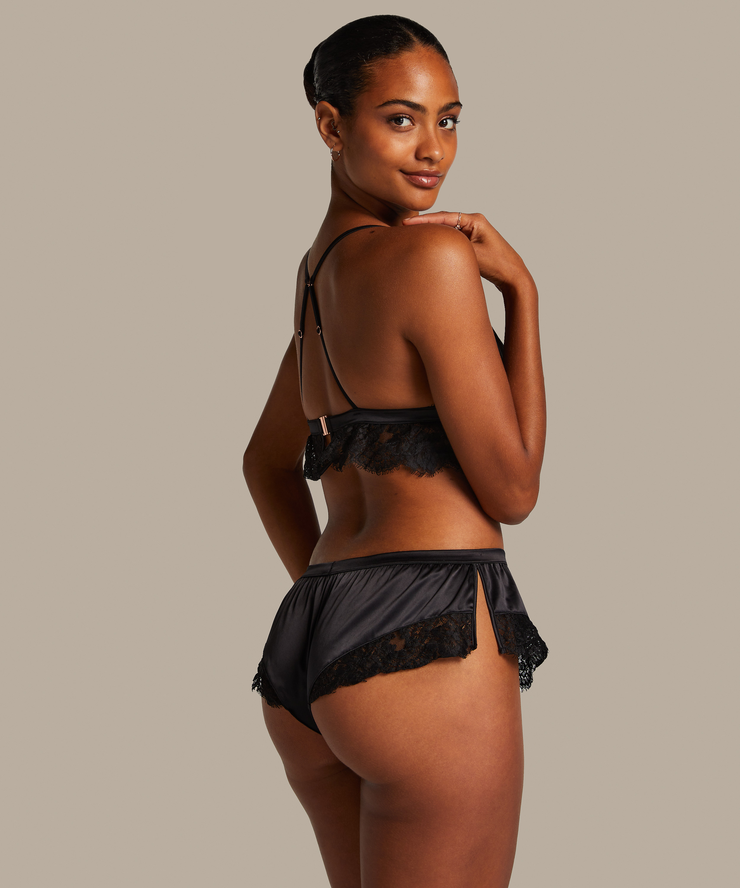 Bralette Valerie, Sort, main