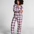 Pyjamas polarfleece, Hvid