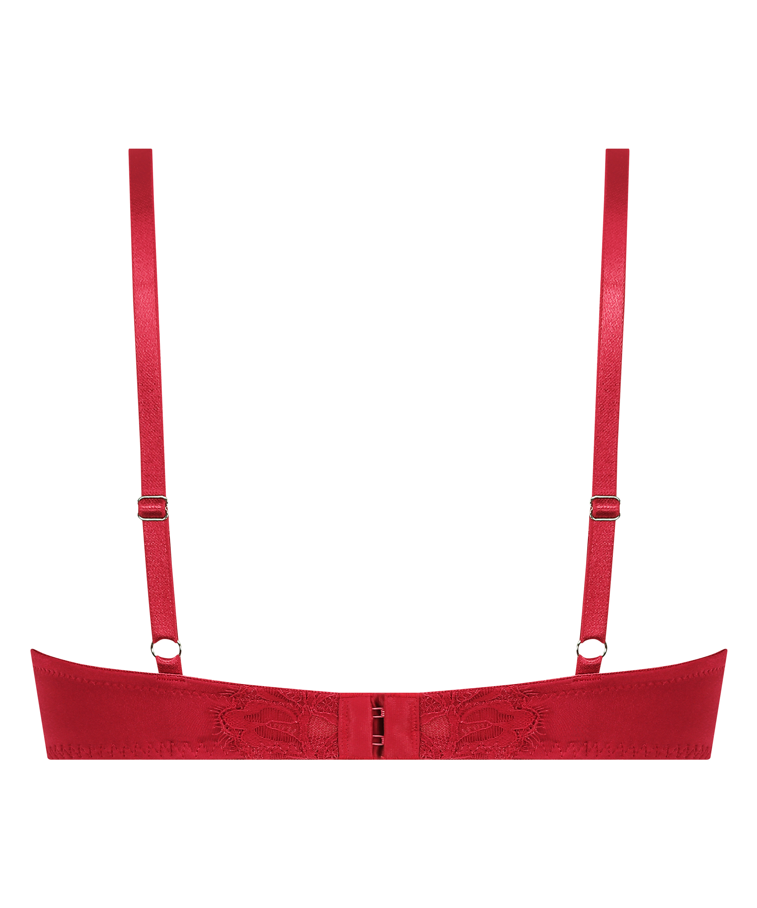 Formstøbt bøjle-bh Charlotta, Rød, main