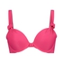 Luxe bikinitop med push-up Størrelse A - E, pink