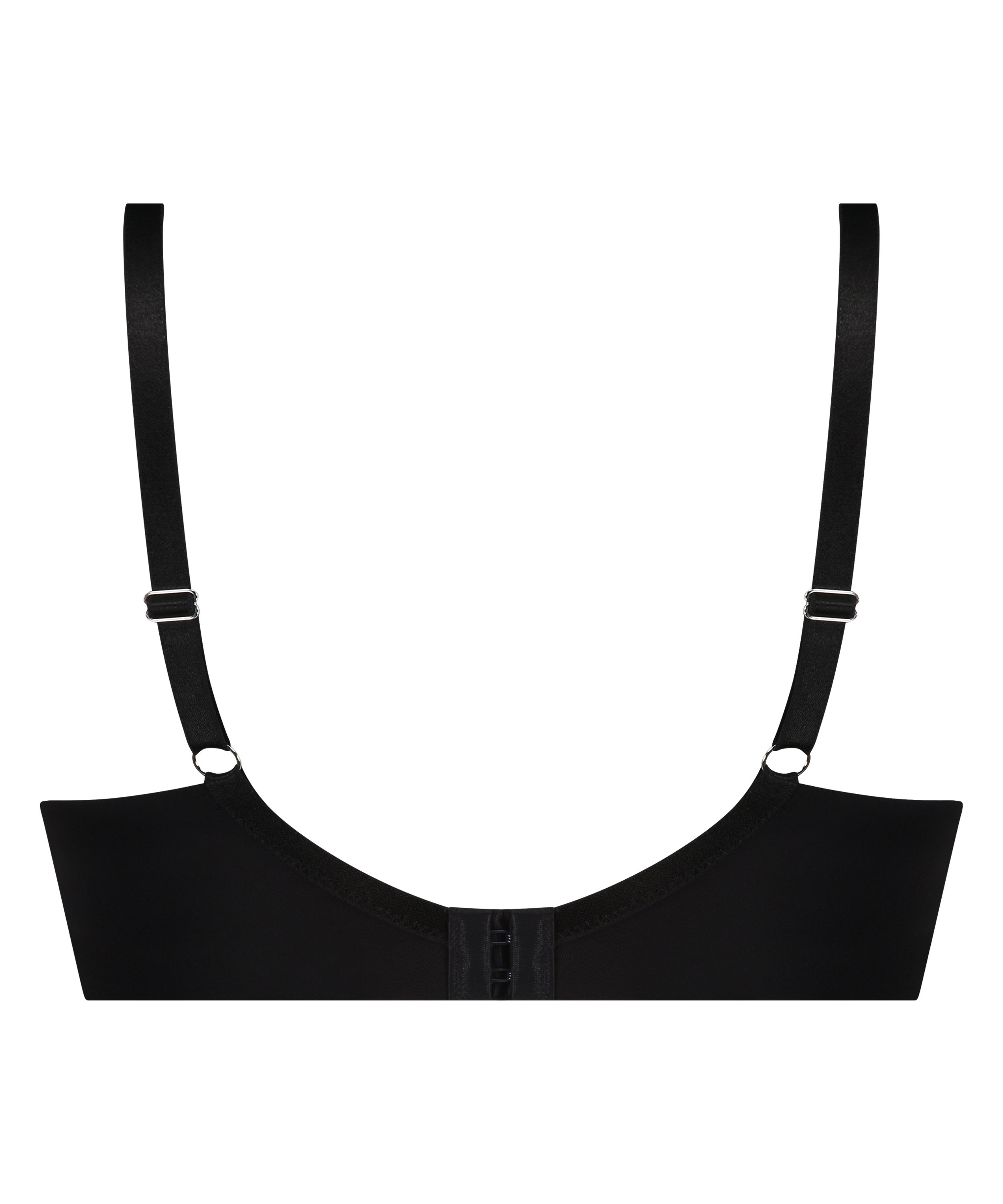 Ikke-formstøbt bøjle-bh Lea, Sort, main