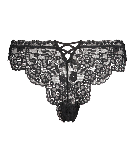 Brasiliansk trusse Mila, sort