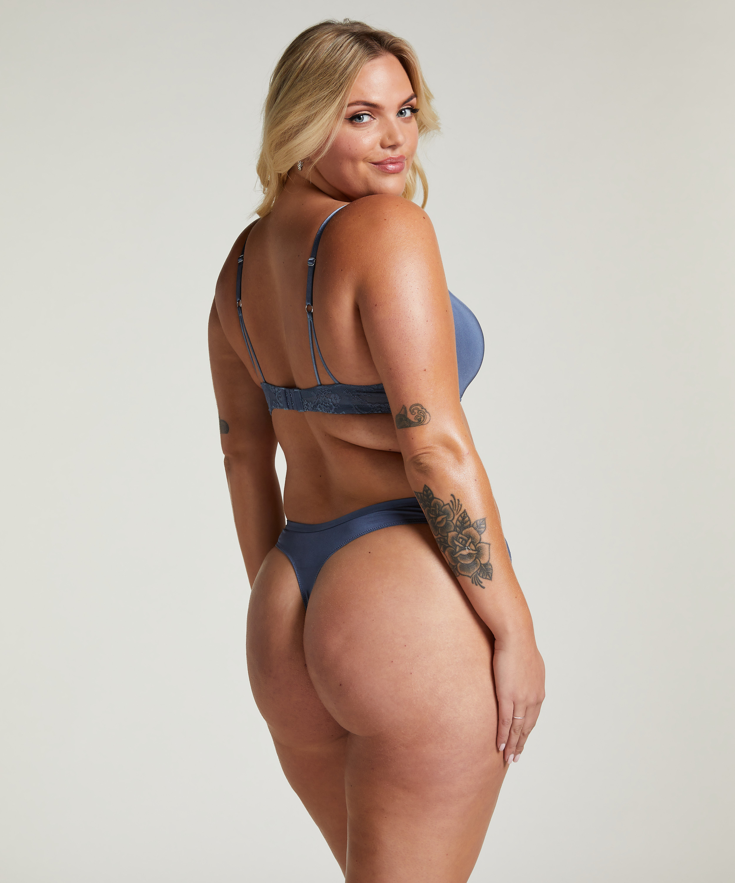 Formstøbt bøjle-bh Lea, Grå, main