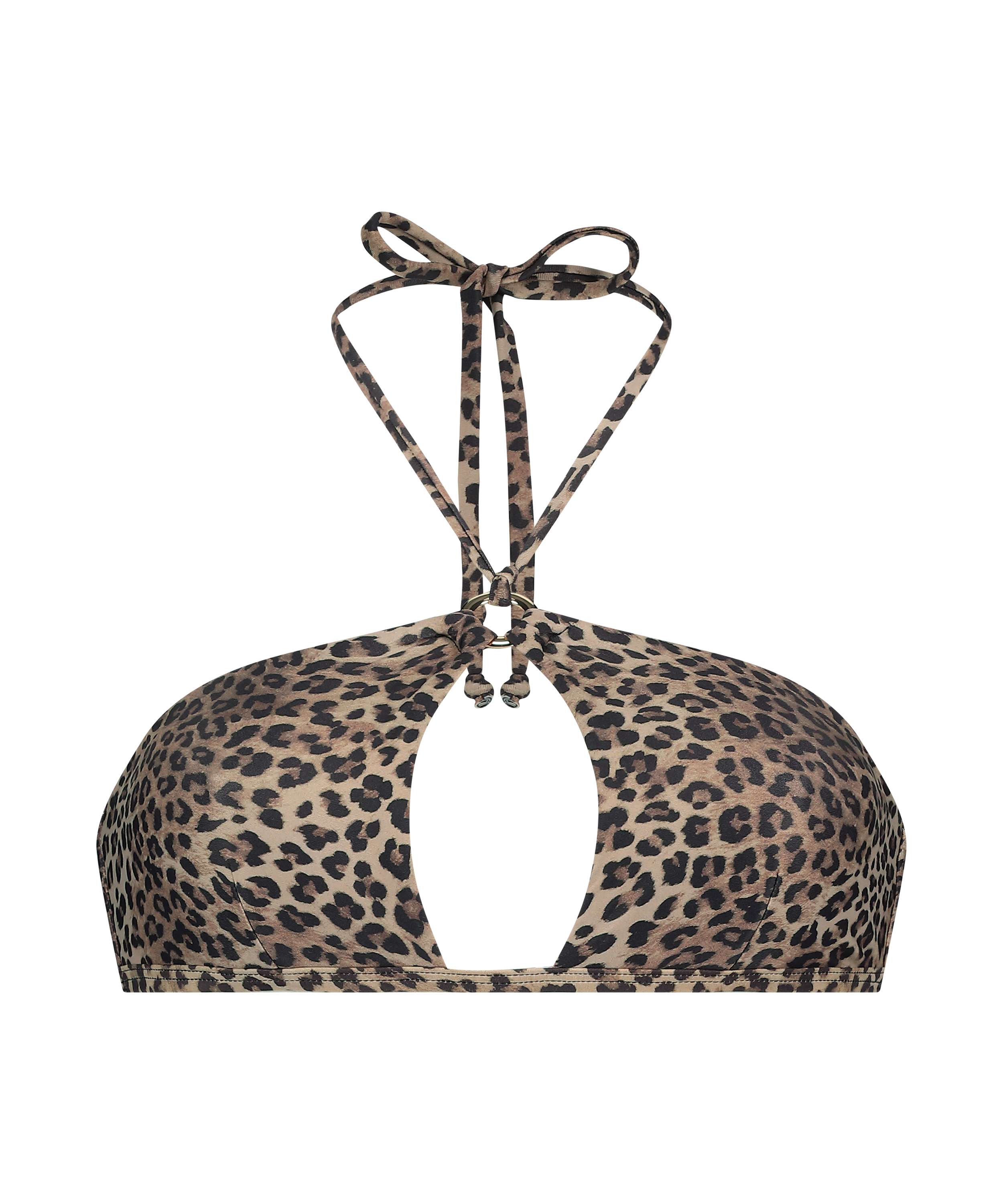 Bikinitop Cannes, Brun, main