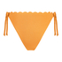Cheeky Tanga Bikinitrusse Scallop Lurex, Orange