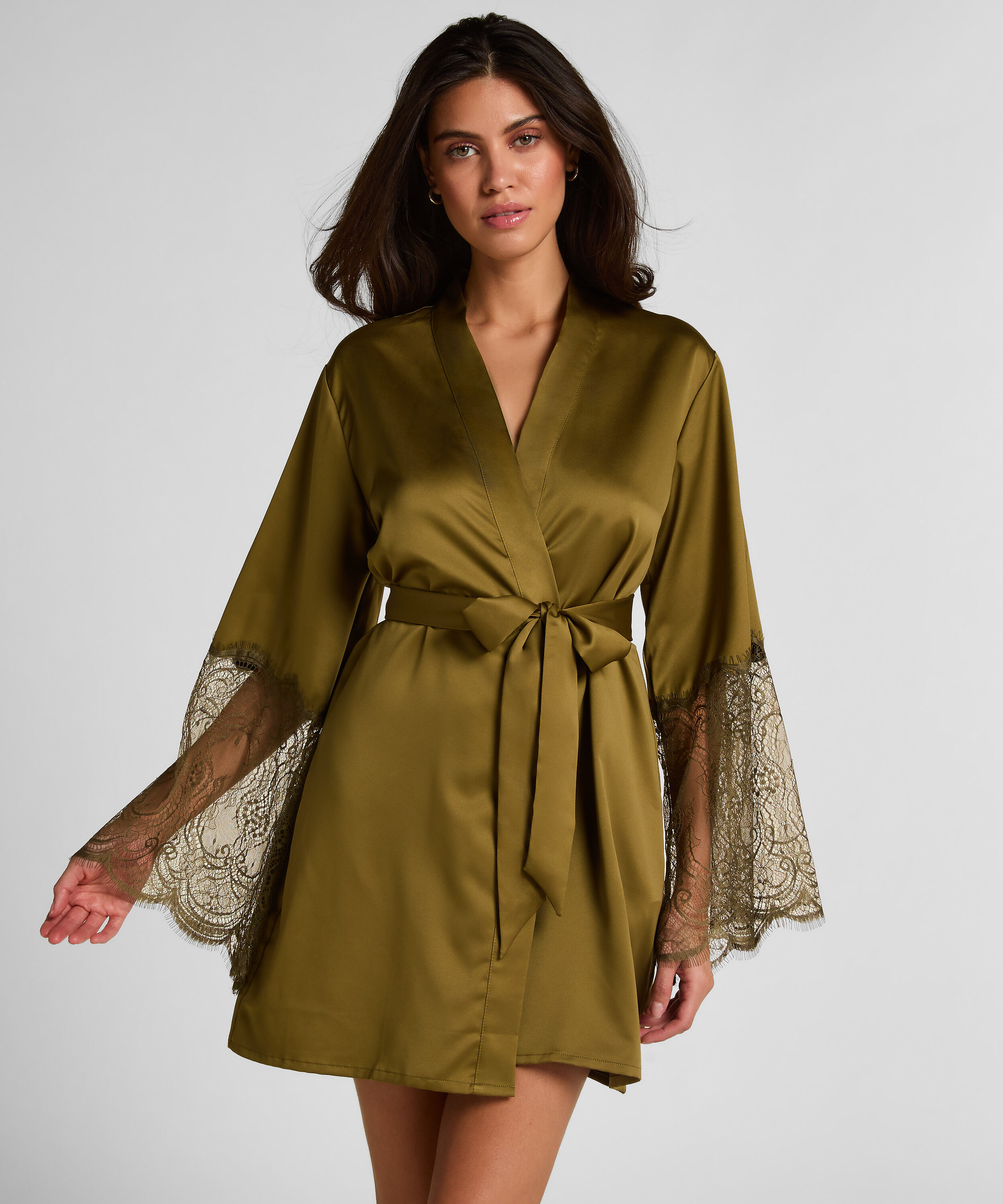 Kimono Satin, Grøn