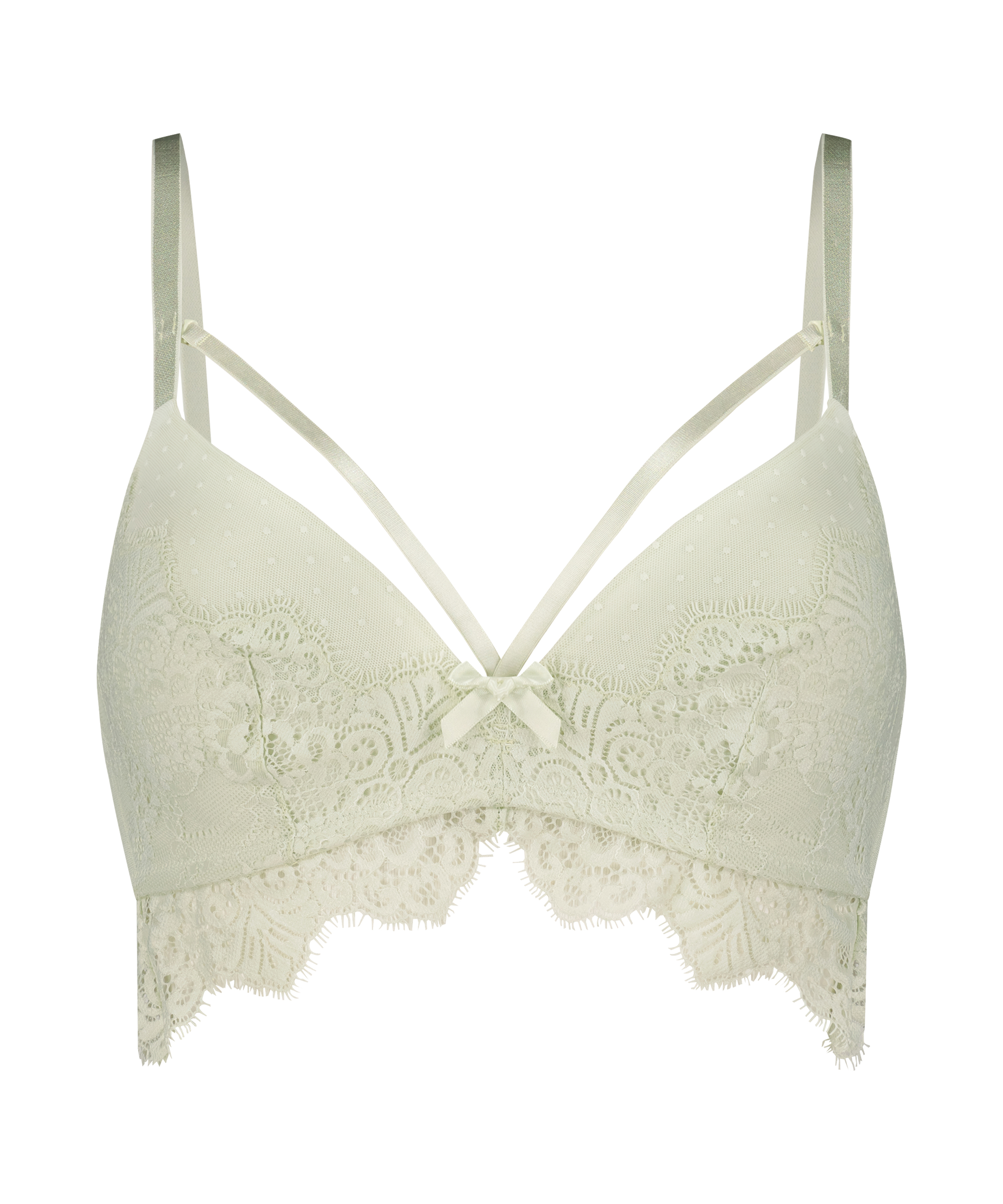 Formst&oslash;bt longline bh uden b&oslash;jle Marilee, Gr&oslash;n, main