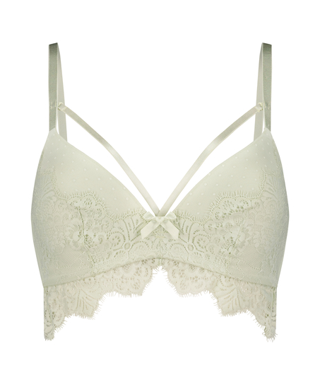 Formst&oslash;bt longline bh uden b&oslash;jle Marilee, Gr&oslash;n