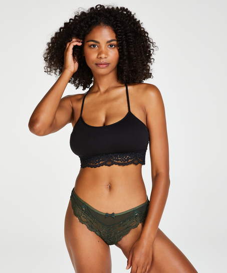 Brasiliansk trusse Mona, gr&oslash;n