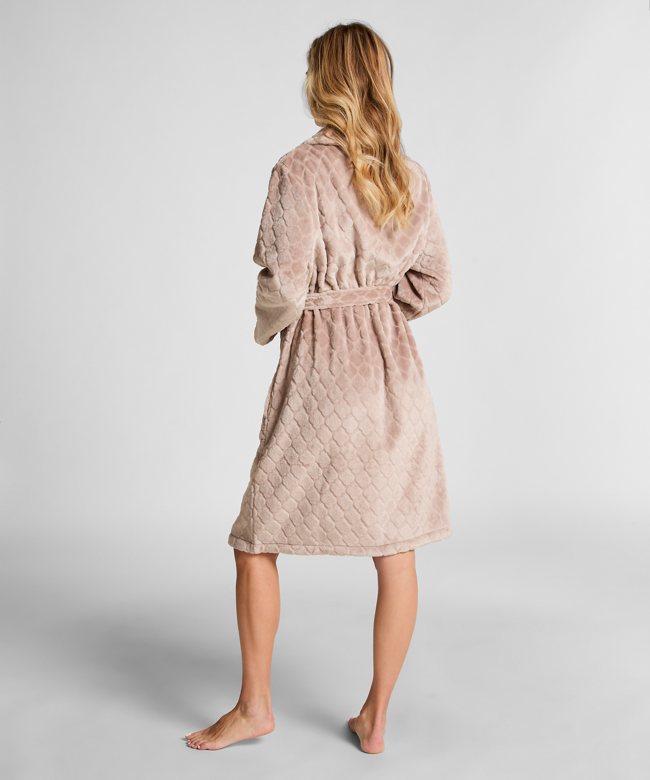 Badekåbe Fleece, Beige, main
