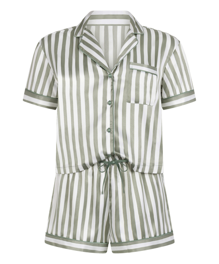 Satin-pyjamas, Gr&oslash;n