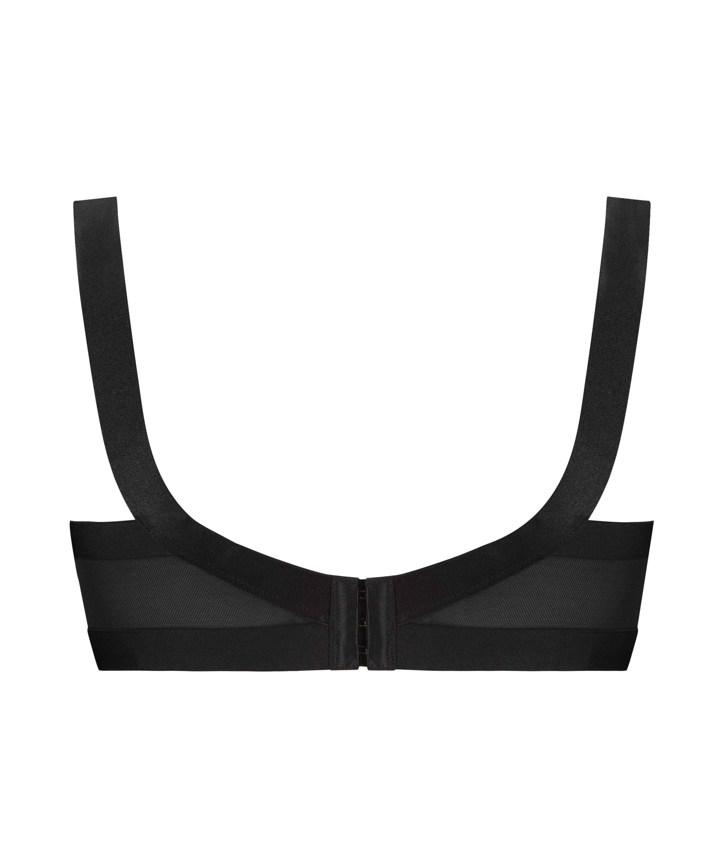 Ikke-formstøbt bøjle-bh Donna Sparkle, Sort, main