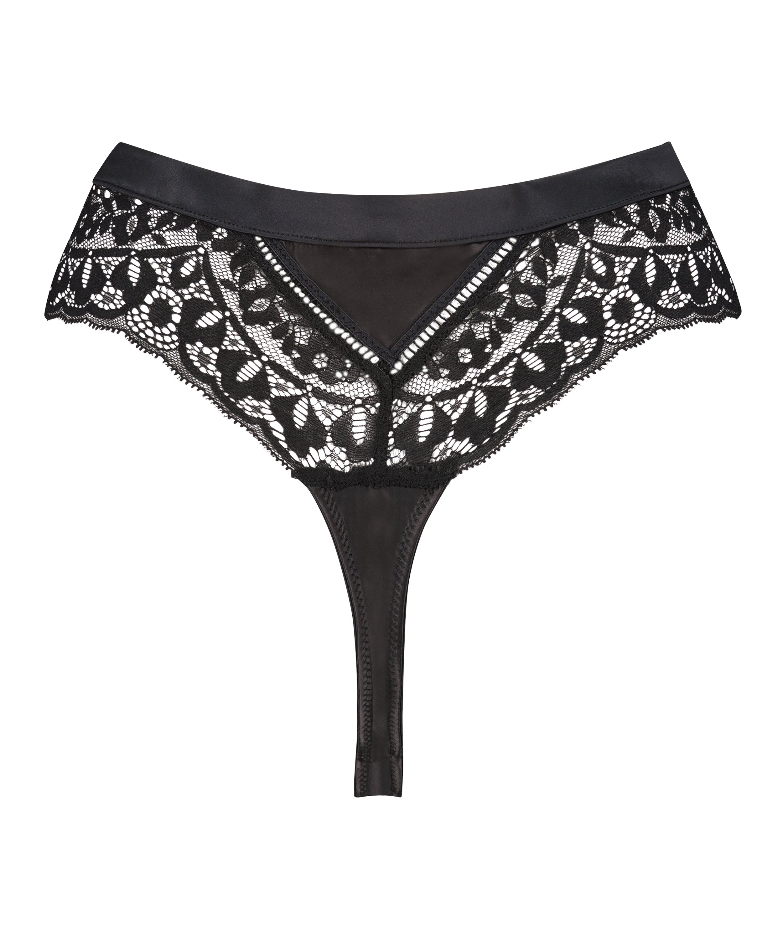 G-streng med høj talje Niany, sort, main