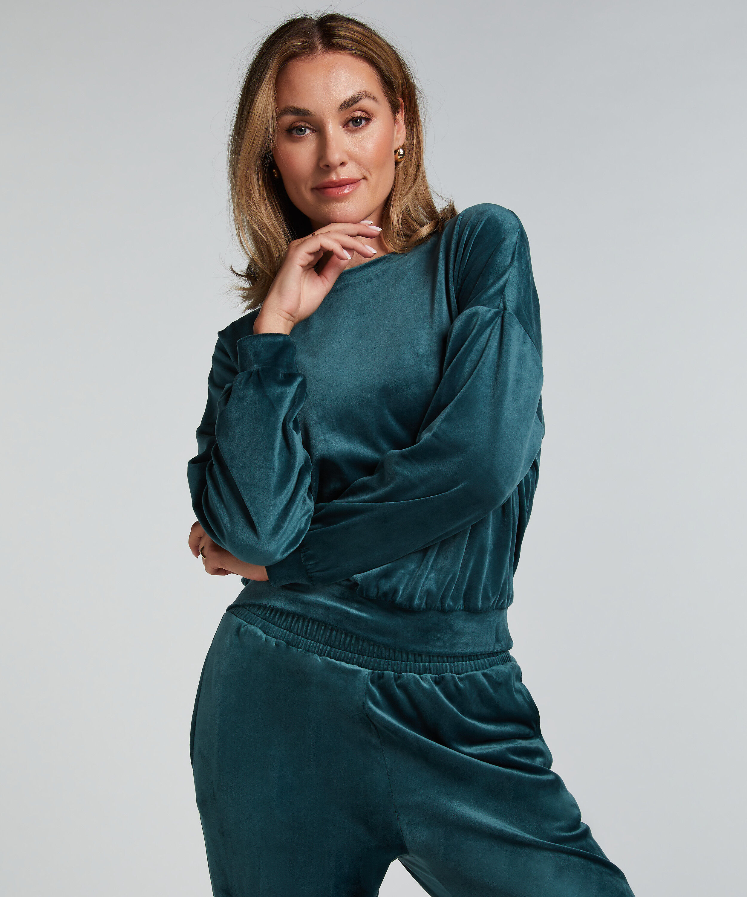 Velourtop, Grøn