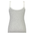 Singlet top cami rib lace, Gr&aring;