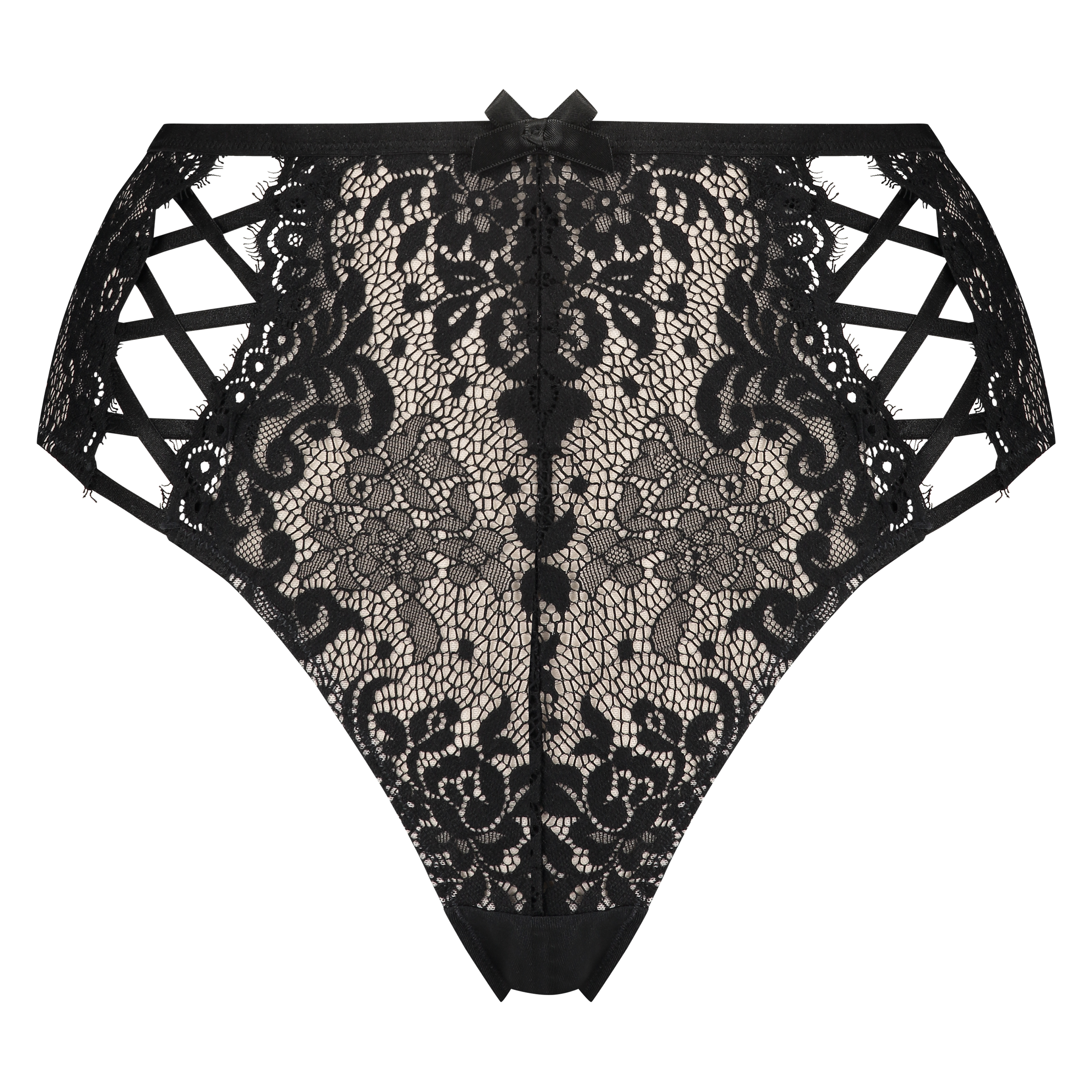 H&oslash;j brasiliansk trusse Cardi, sort, main