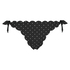 Fræk bikinitrusse Scallop Goddess, sort