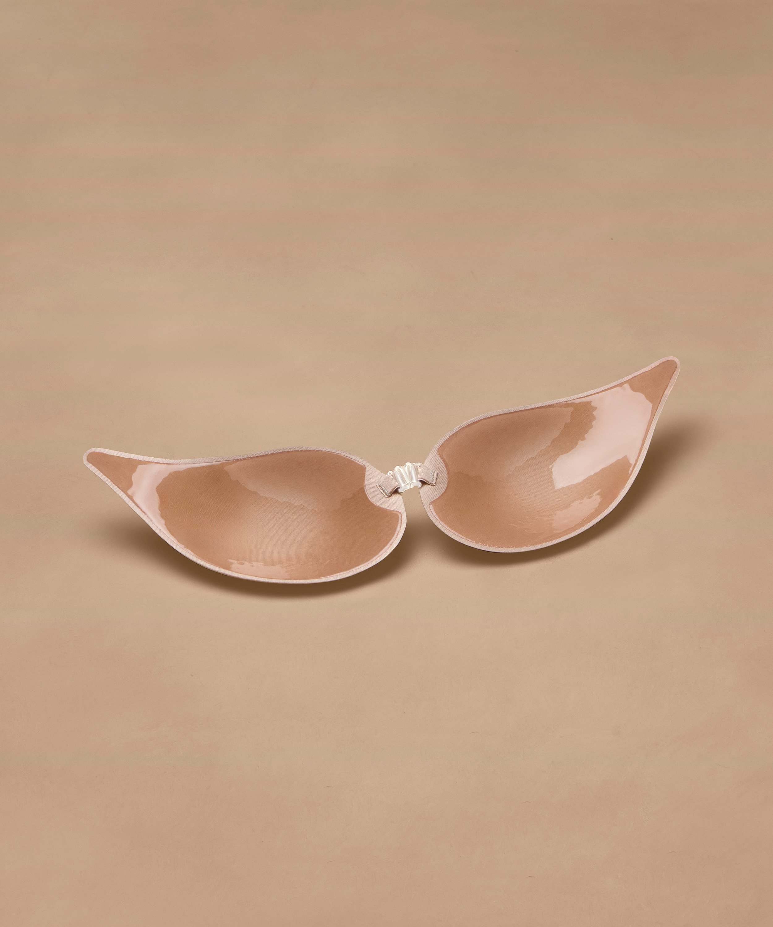 Plunge selvkl&aelig;bende bh, Beige, main