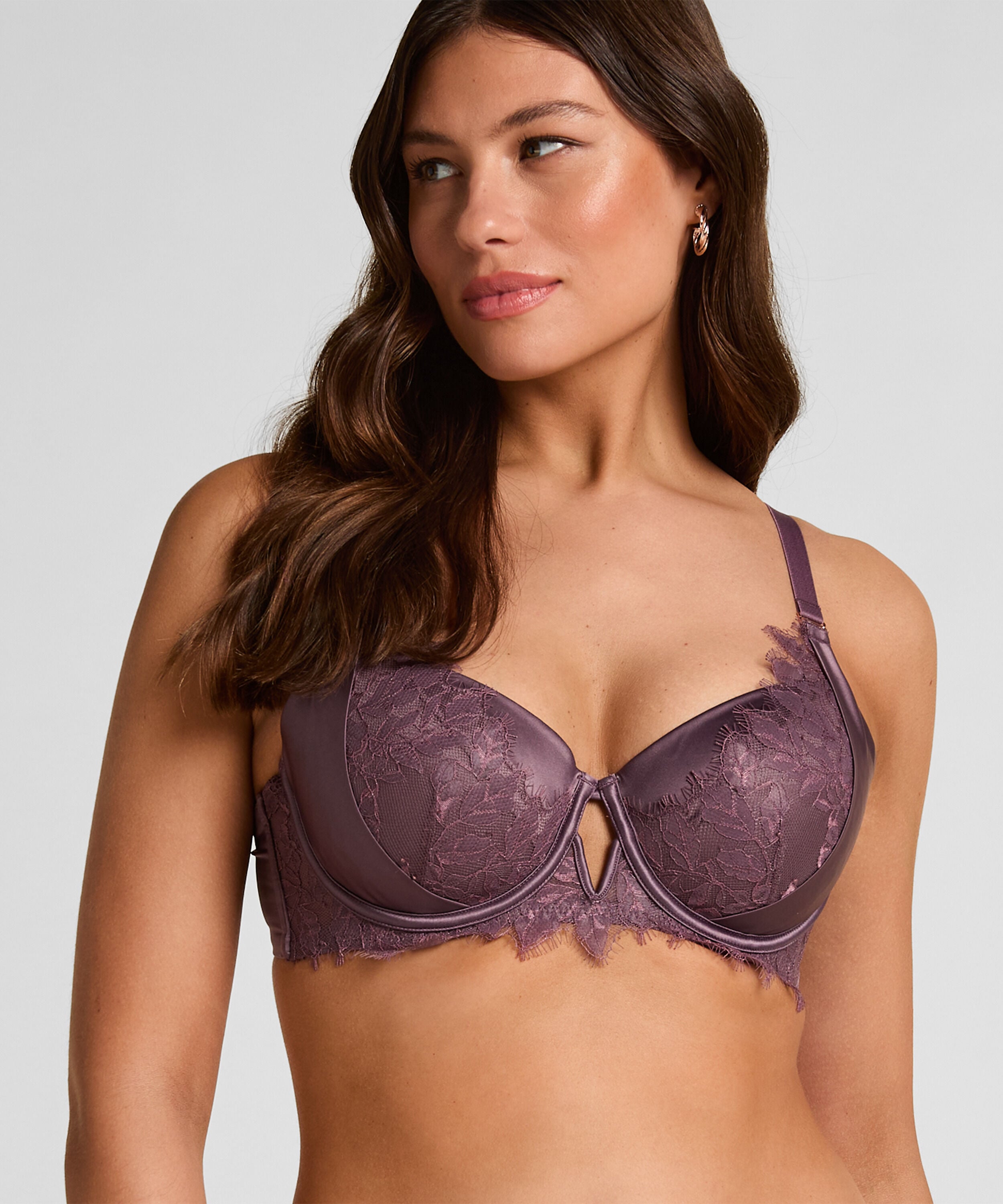 Malou Padded Bøjle-BH, Lilla