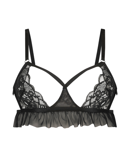 Bralette Ellen Maid, Sort
