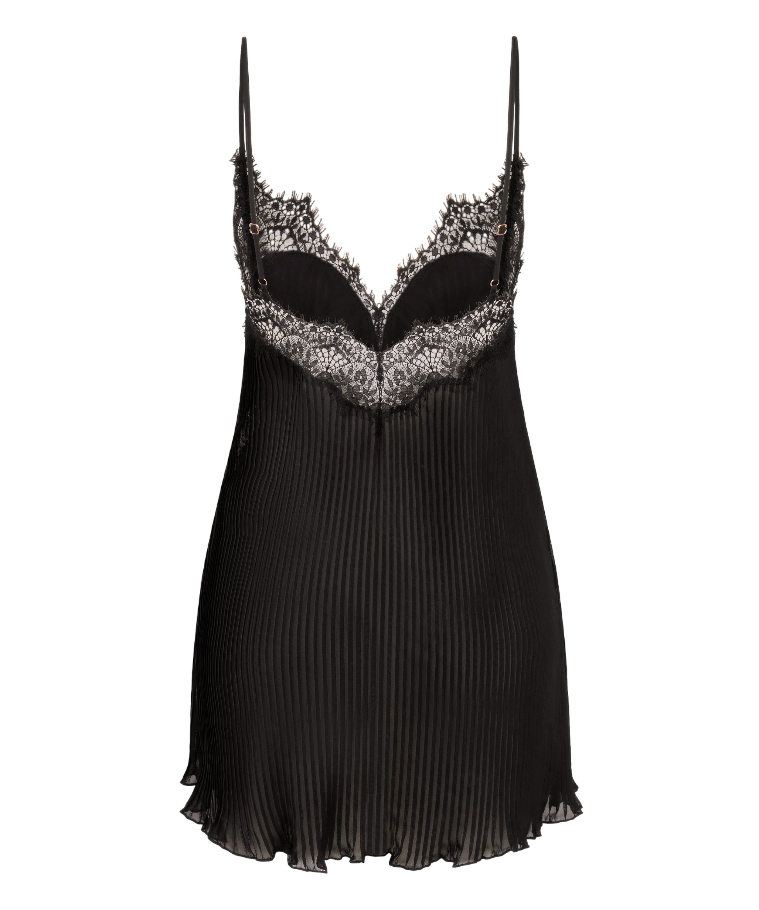 Zaphira slipkjole, Sort, main