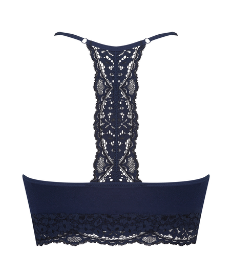 Seamless bralette Marine, Bl&aring;