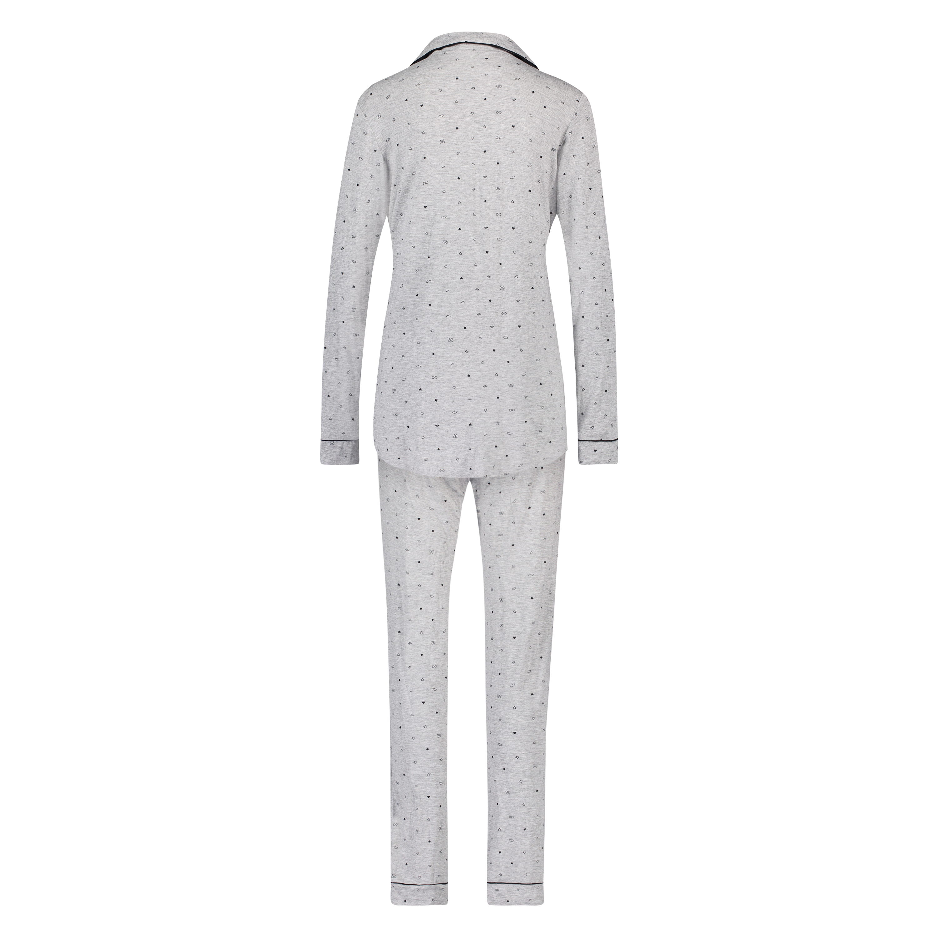 Langt pyjamass&aelig;t, Gr&aring;, main