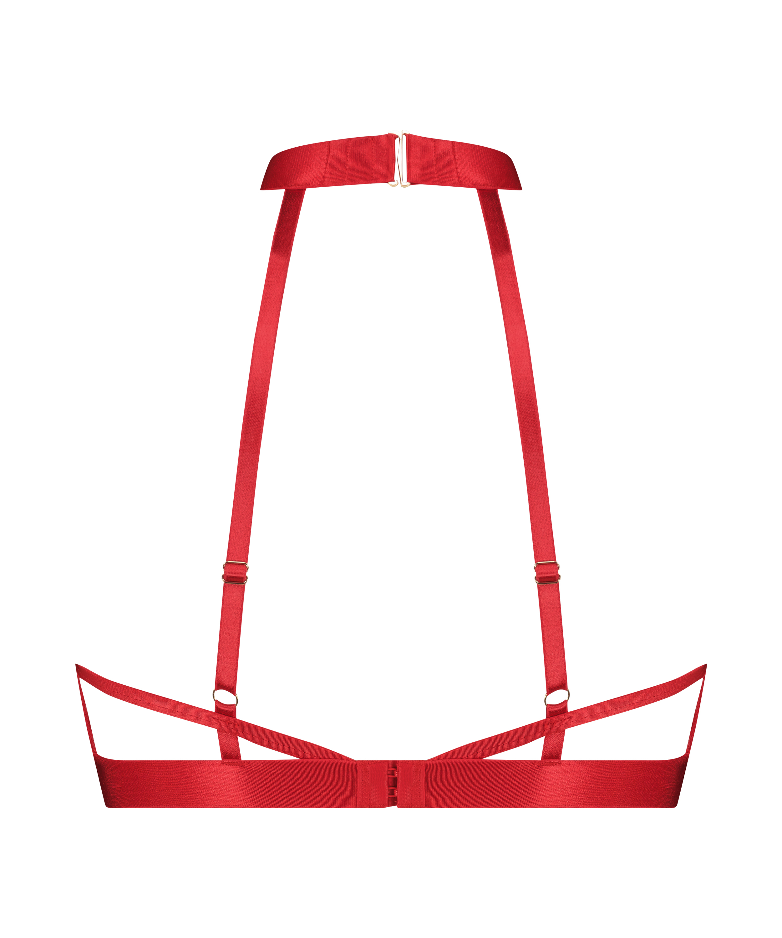 Bralette Buddy Christmas, R&oslash;d, main