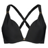 Formstøbt bøjle-bikinitop Sunset Dreams Størrelse E +, sort