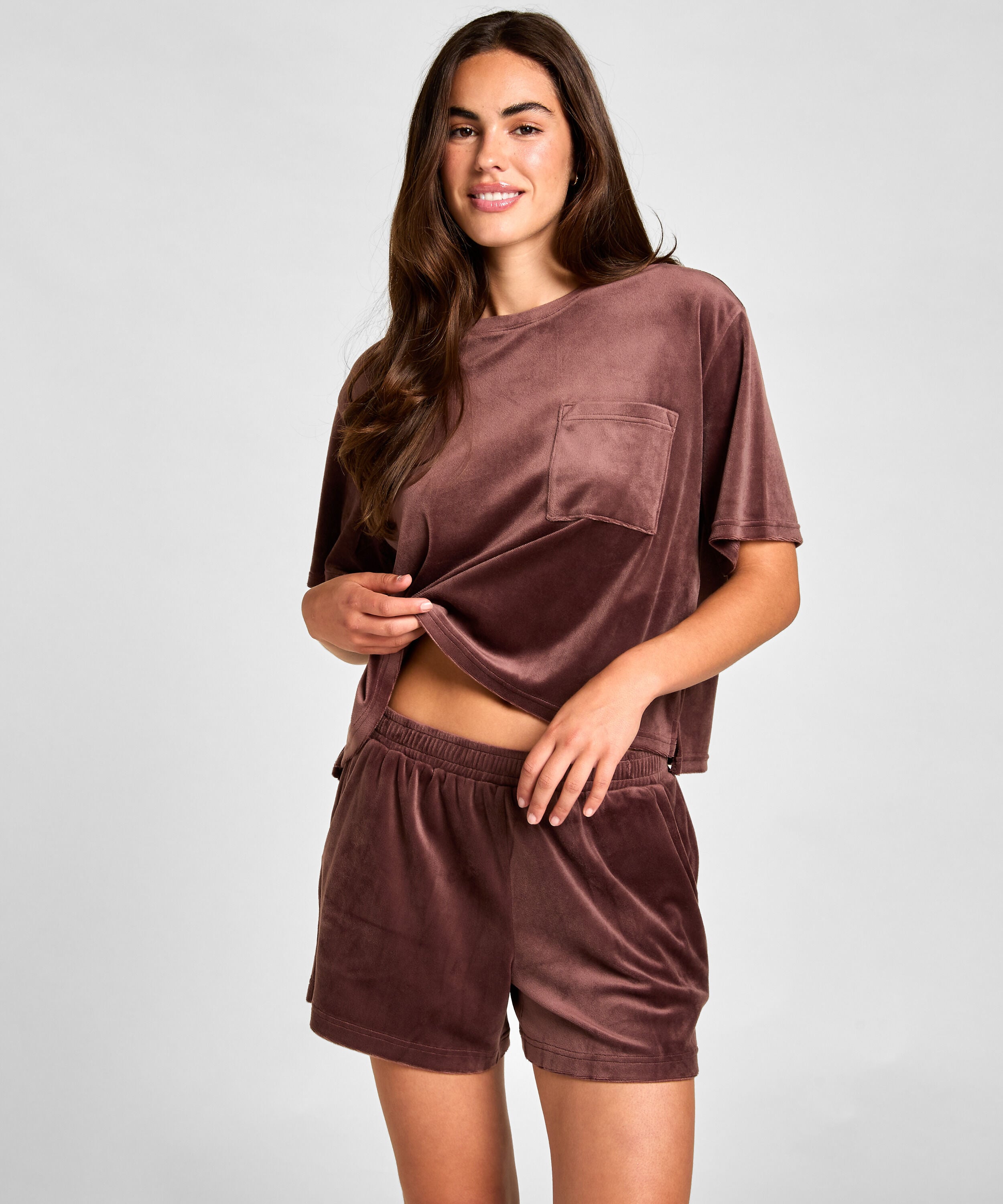 Top fløjl Pocket