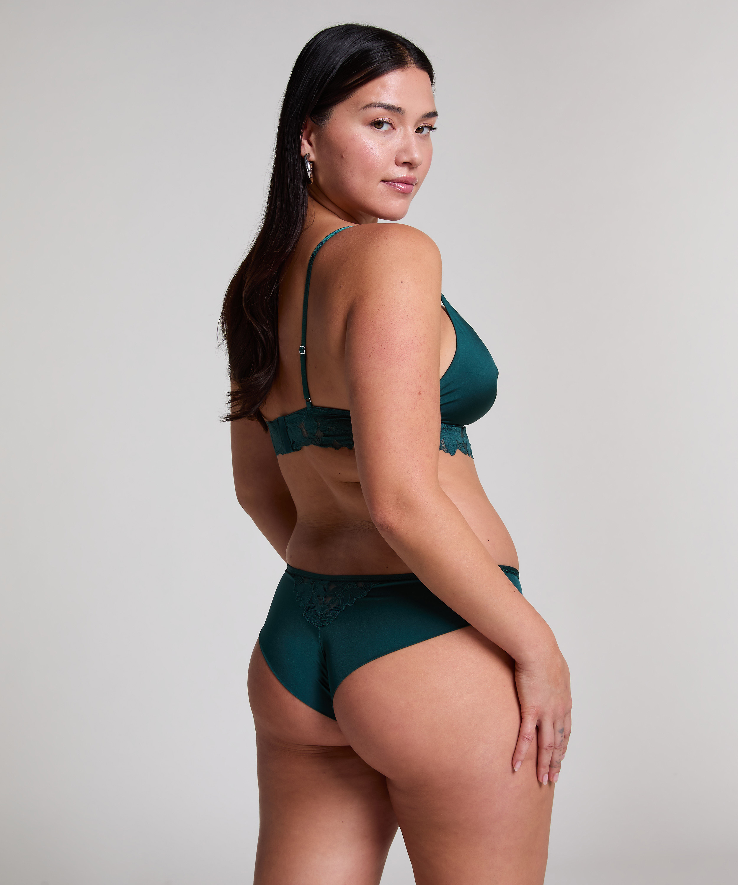 Lana bralette, Grøn, main