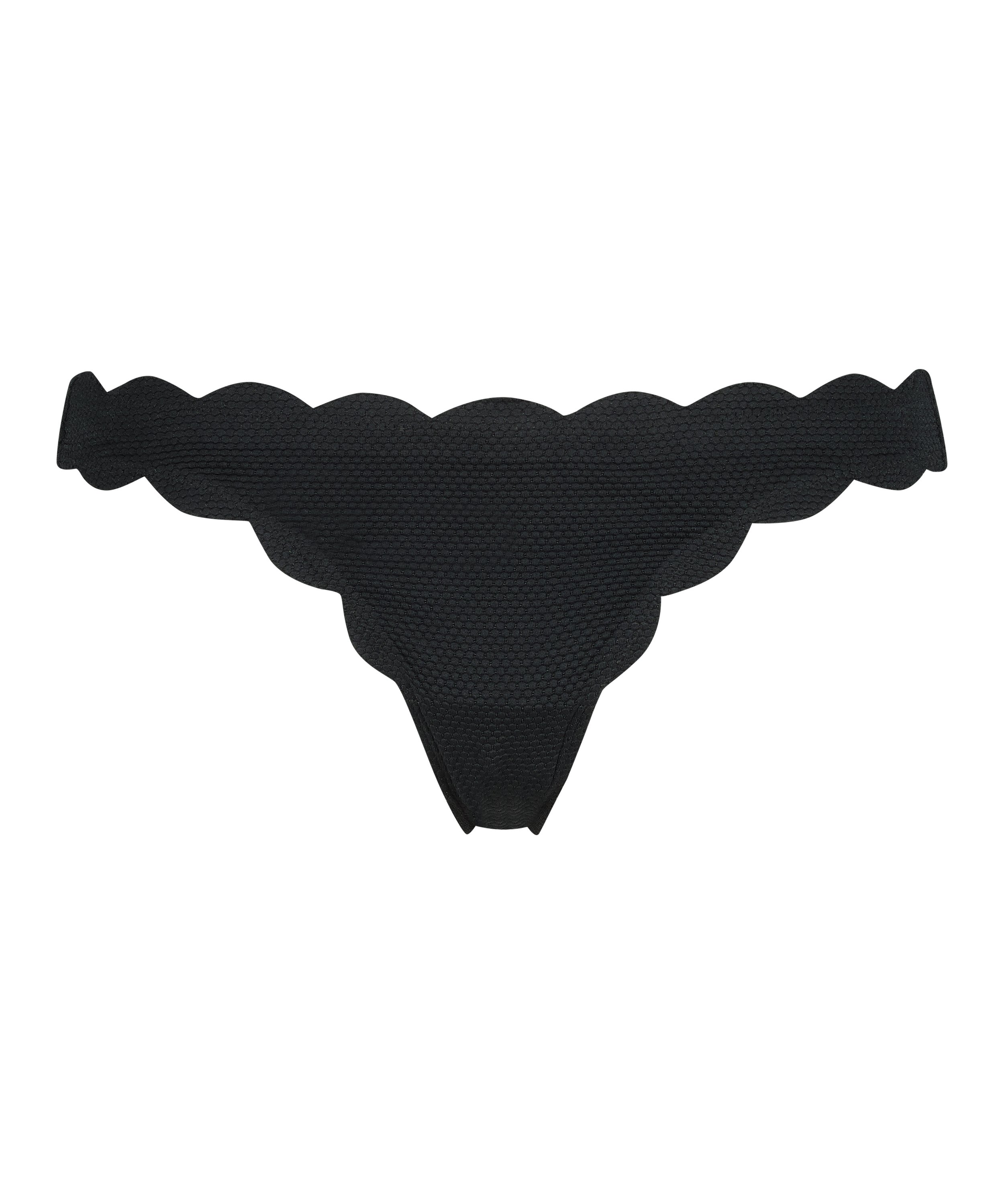 Rio Bikinitrusse Scallop, Sort, main