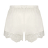 Satin shorts Camille, hvid